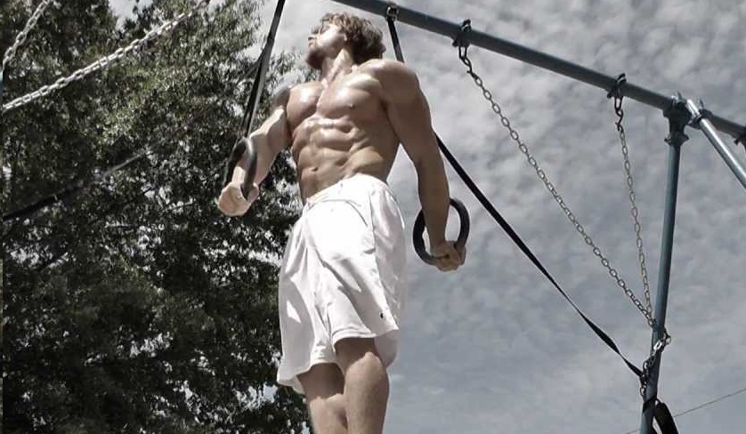 Rutina de tirón empuje de calistenia para maximizar ganancias