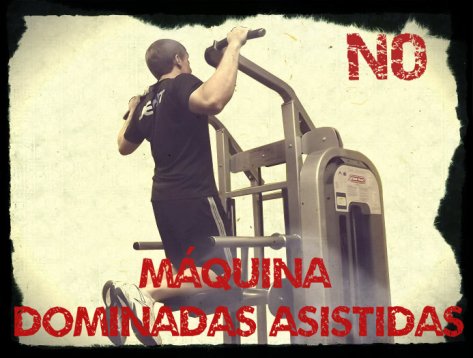 En este artículo te digo por qué no debes usar la máquina de dominadas asistidas