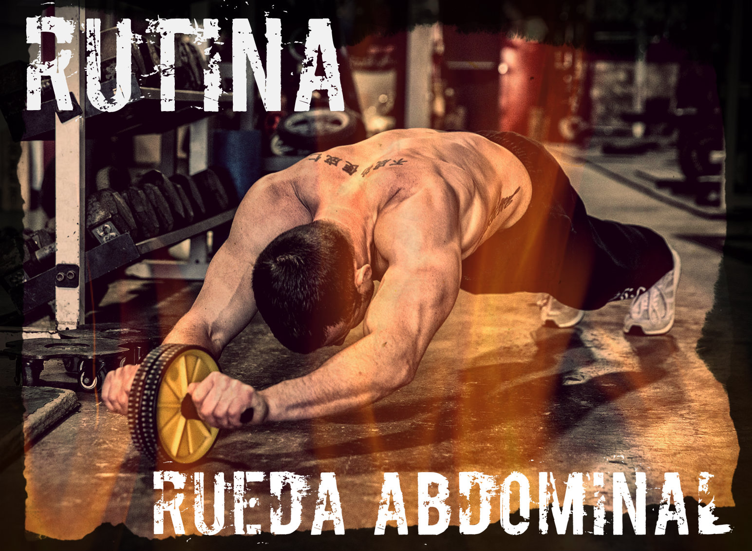 La mejor rutina de rueda abdominal para realizar en casa, en el parque o gimnasio