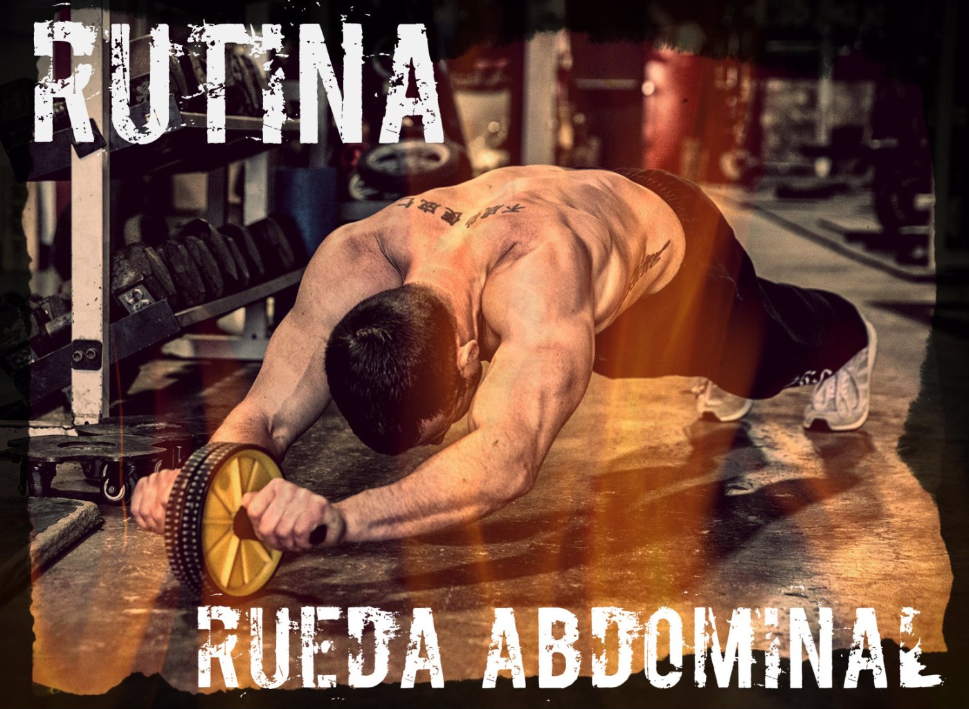 La mejor rutina de rueda abdominal para realizar en casa, en el parque o gimnasio