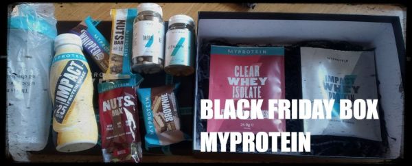 Myprotein y su black friday box