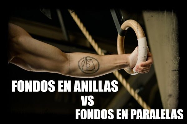Dips en anillas vs dips en paralelas diferencias ventajas inconvenientes