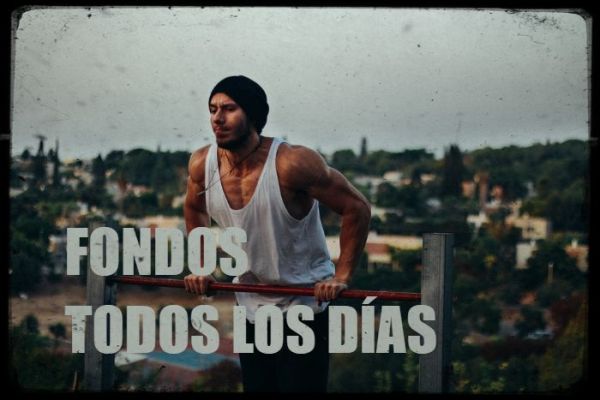 Dips o fondos en paralelas todos los días. ¿Si o no?