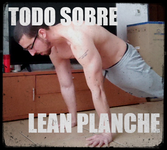Ejercicio lean planche o pseudo plancha