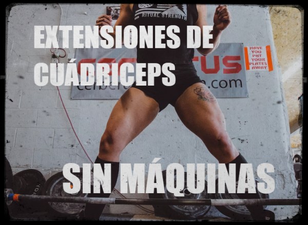 Cuádriceps con curl nórdico reverso sin máquinas